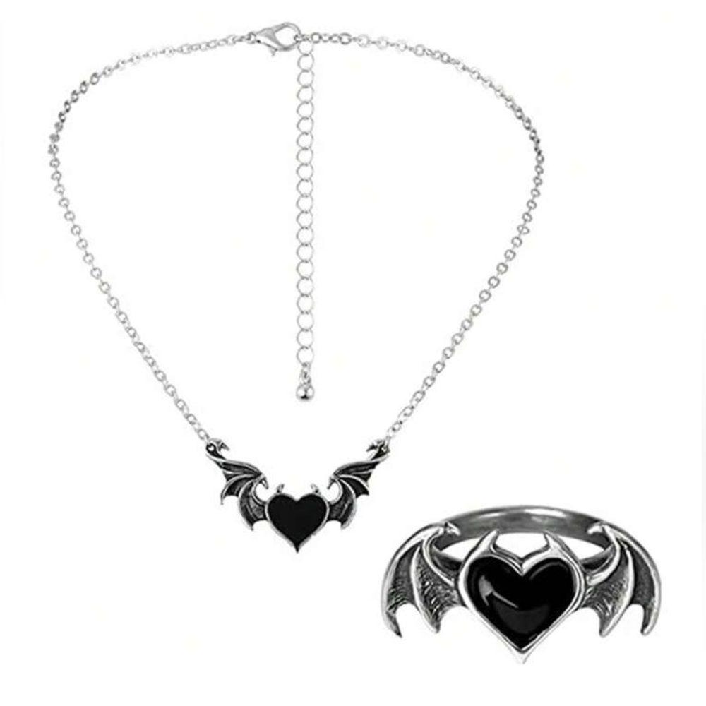 2 piece winged heart set